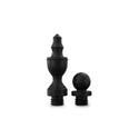 Solid Brass Decorative Tips - Flat Black