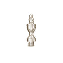 Solid Brass Decorative Tips - Polished Nickel