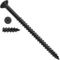 #12 x 3 Inch Steel Self Tapping Wood Screws, 25 Pack